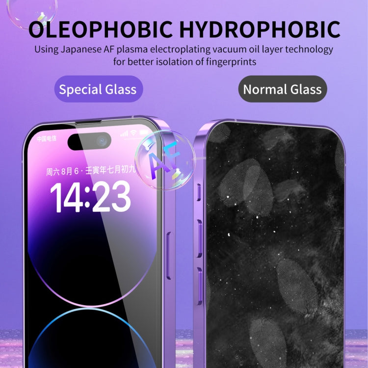 For iPhone 14 / 13 Pro / 13 ENKAY Hat-Prince 0.1mm Ultrathin Anti-reflection Special Glass Film - iPhone 14 Tempered Glass by ENKAY | Online Shopping South Africa | PMC TechLife | Buy Now Pay Later Mobicred
