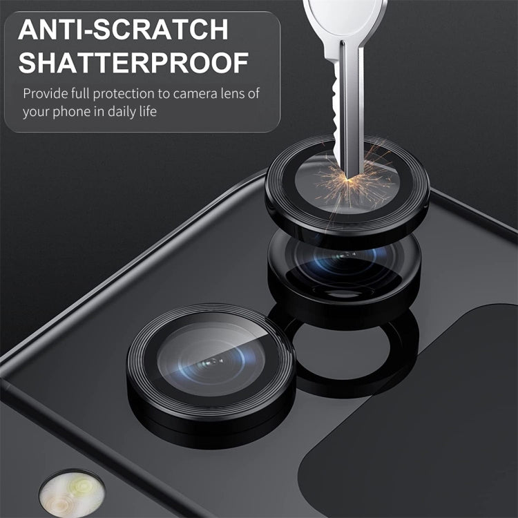 For Samsung Galaxy Z Flip4 / W23 Flip ENKAY Hat-Prince 9H Rear Camera Lens Aluminium Alloy Tempered Glass Film(Colorful) - free shipping - PMC TechLife - Order now!