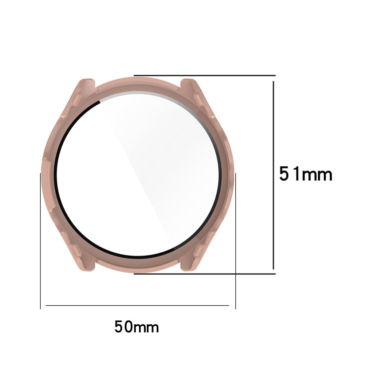 For Garmin Forerunner 965 PC + Toughened Film Integrated Watch Protective Case(Transparent) - Smart Wear by PMC TechLife | Online Shopping South Africa | PMC TechLife