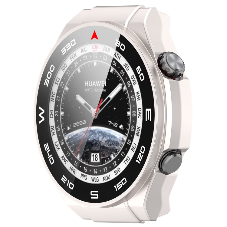 For Huawei Watch Ultimate PC+ Toughened Film Integrated Watch Protective Case(Starlight) - Smart Wear by PMC TechLife | Online Shopping South Africa | PMC TechLife