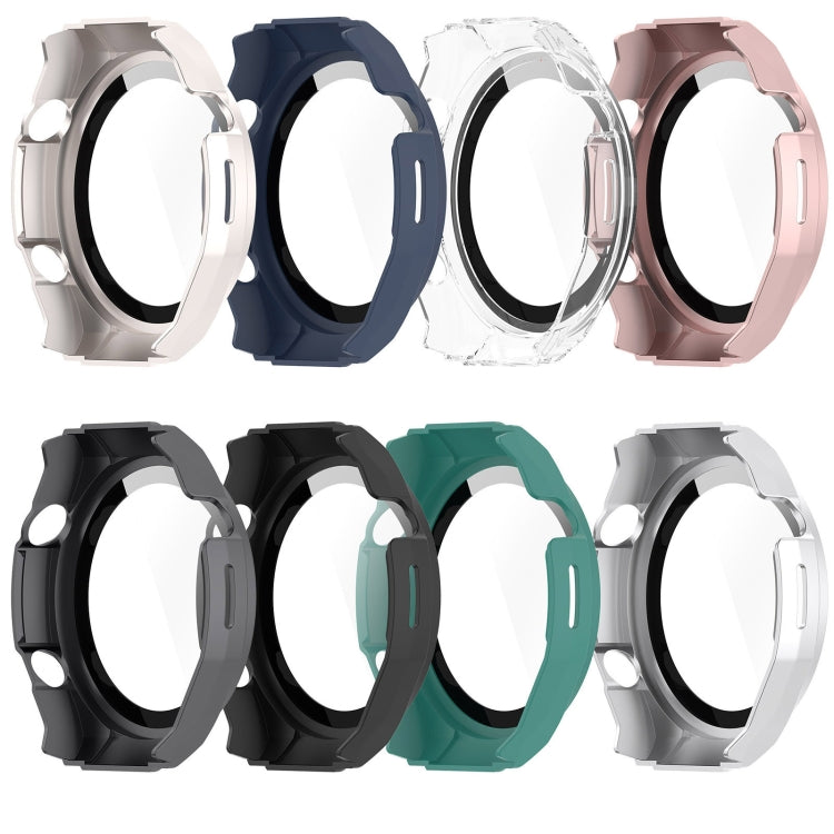 For Huawei Watch Ultimate PC+ Toughened Film Integrated Watch Protective Case(Sliver) - Smart Wear by PMC TechLife | Online Shopping South Africa | PMC TechLife