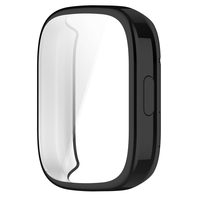 For Redmi Watch 3 Lite TPU Fully Enclosed Watch Protective Case(Black) - Smart Wear by PMC TechLife | Online Shopping South Africa | PMC TechLife