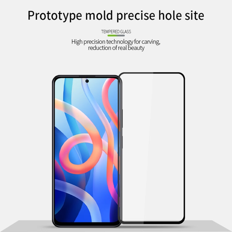 For Xiaomi Redmi Note 12S PINWUYO 9H 2.5D Full Screen Tempered Glass Film(Black) -  by PINWUYO | Online Shopping South Africa | PMC TechLife | Buy Now Pay Later Mobicred