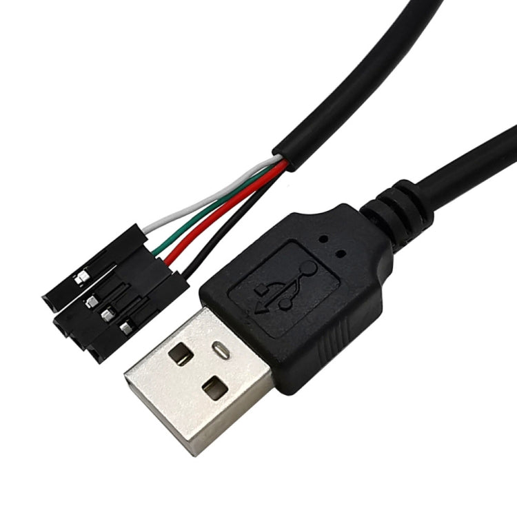 USB Male JUNSUNMAY USB 2.0 A to Female 4 Pin Dupont Motherboard Header Adapter Extender Cable, Length: 0.3m - free shipping - PMC TechLife - Order now!
