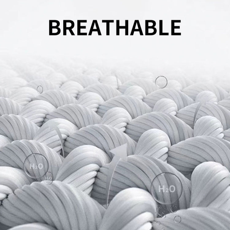 For Xiaomi Mi Band 8 ENKAY Hat-Prince 2 in 1 Set Full Coverage Screen Protector + Elastic Braided Nylon Watch Band(Colorful Green) - Watch Bands by ENKAY | Online Shopping South Africa | PMC TechLife | Buy Now Pay Later Mobicred