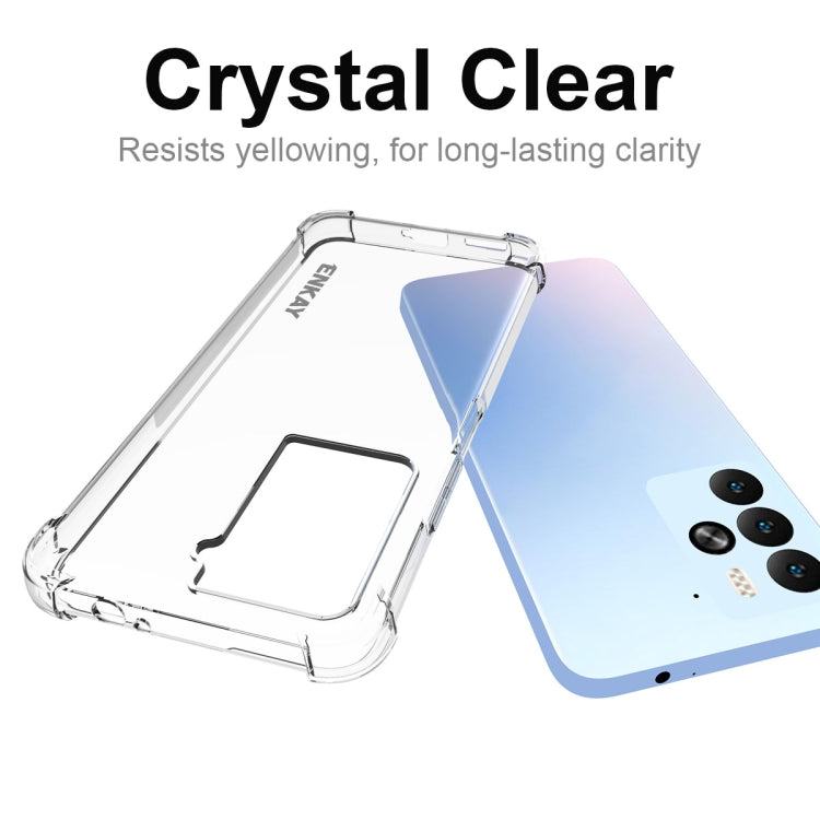 For HTC U23 Pro ENKAY Hat-Prince Transparent TPU Shockproof Phone Case - HTC by ENKAY | Online Shopping South Africa | PMC TechLife | Buy Now Pay Later Mobicred