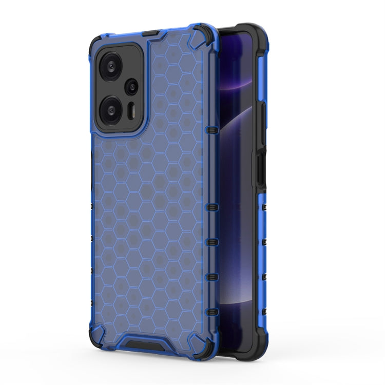 For Xiaomi Redmi Note 12 Pro 4G Shockproof Honeycomb Phone Case(Blue) - free shipping - PMC TechLife - Order now!