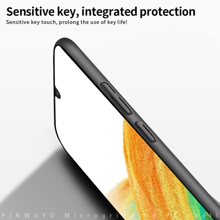 For Samsung Galaxy A34 5G PINWUYO Magnetic Magsafe Frosted PC Ultra-thin Hard Phone Case(Black) - free shipping - PMC TechLife - Order now!