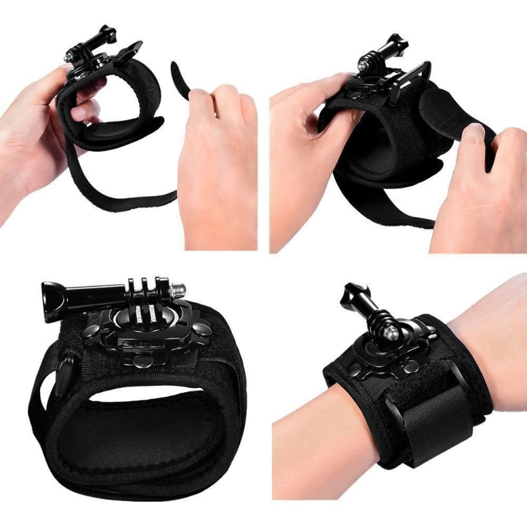 GP144 360 Degree Rotation Hand Camera Wrist Strap Mount - Wrist Strap by PMC TechLife | Online Shopping South Africa | PMC TechLife