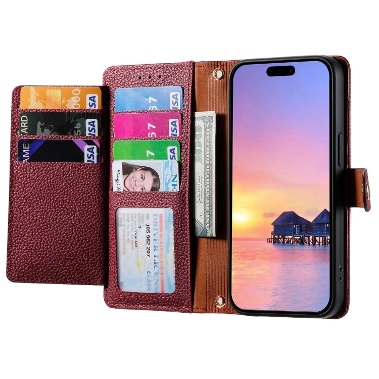 For iPhone 13 Love Zipper Lanyard Leather Phone Case(Red) - free shipping - PMC TechLife - Order now!