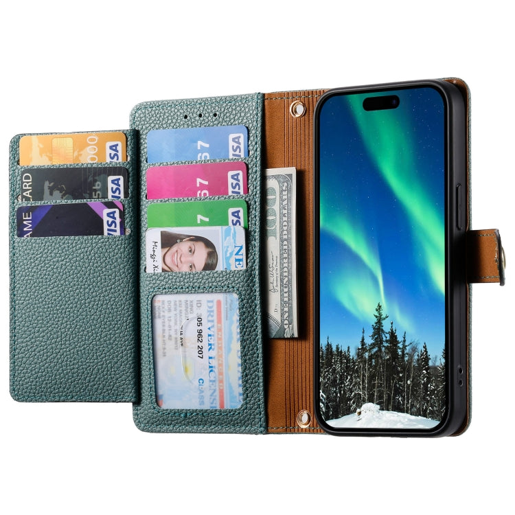 For iPhone 12 Pro Max Love Zipper Lanyard Leather Phone Case(Green) - free shipping - PMC TechLife - Order now!