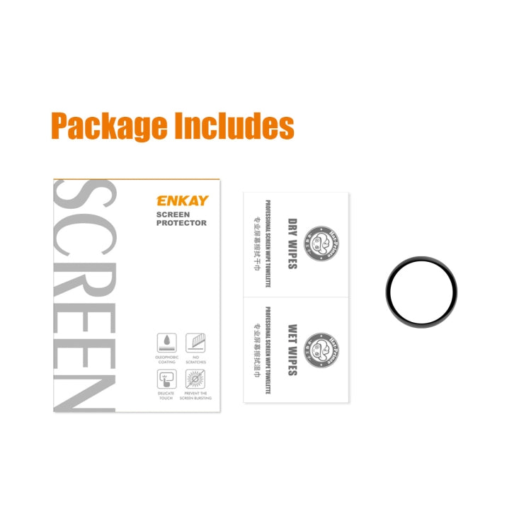1pcs For Huawei Watch 4 ENKAY 3D Full Coverage Soft PC Edge + PMMA HD Screen Protector Film - Screen Protector by ENKAY | Online Shopping South Africa | PMC TechLife