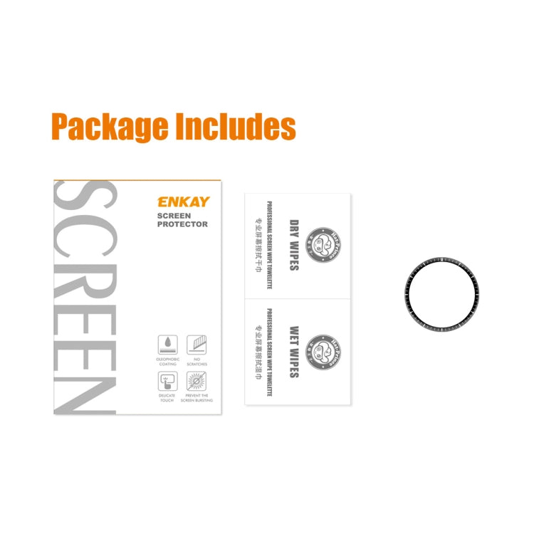 1pcs For Huawei Watch 4 Pro ENKAY 3D Full Coverage Soft PC Edge + PMMA HD Screen Protector Film - free shipping - PMC TechLife - Order now!