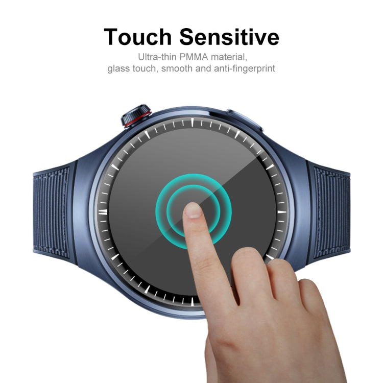 5pcs For Huawei Watch 4 Pro ENKAY 3D Full Coverage Soft PC Edge + PMMA HD Screen Protector Film - Screen Protector by ENKAY | Online Shopping South Africa | PMC TechLife | Buy Now Pay Later Mobicred