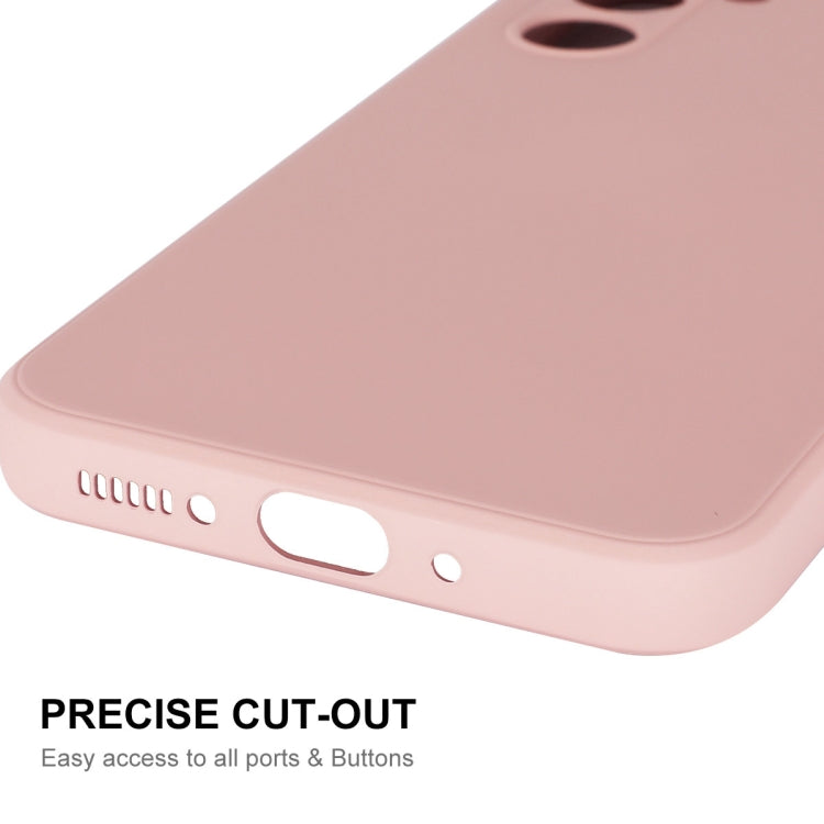 For Samsung Galaxy A54 5G ENKAY Liquid Silicone Phone Case with Tempered Film(Light Green) - free shipping - PMC TechLife - Order now!