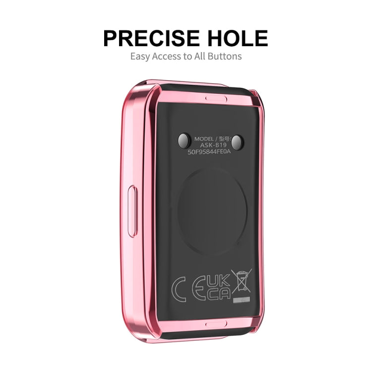 For Huawei Band 8 ENKAY Hat-Prince Full Coverage Electroplated Soft TPU Watch Case with Screen Protection(Silver) - Watch Cases by ENKAY | Online Shopping South Africa | PMC TechLife