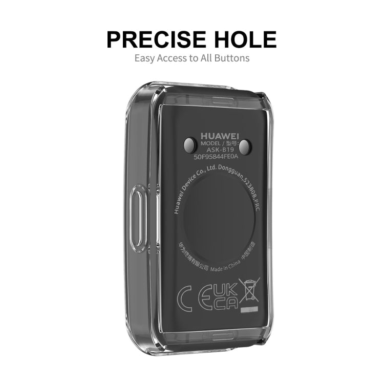 For Huawei Band 8 ENKAY Hat-Prince Full Coverage Transparent Soft TPU Watch Case with Screen Protection - Watch Cases by ENKAY | Online Shopping South Africa | PMC TechLife