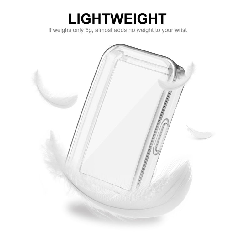 For Huawei Band 8 ENKAY Hat-Prince Full Coverage Transparent Soft TPU Watch Case with Screen Protection - Watch Cases by ENKAY | Online Shopping South Africa | PMC TechLife