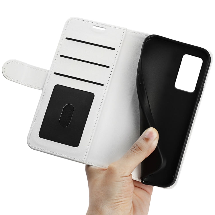For Redmi Note 12S R64 Texture Horizontal Flip Leather Phone Case(White) - free shipping - PMC TechLife - Order now!