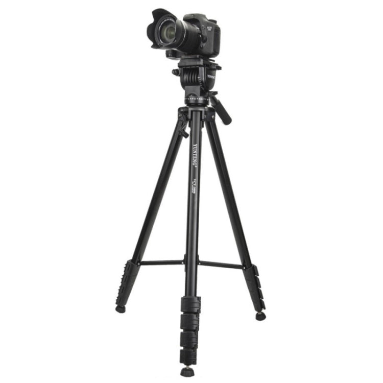 Yunteng VCT-3000 Professional Aluminum Tripod Camera Stand with Pan Head - Tripods by YUNTENG | Online Shopping South Africa | PMC TechLife | Buy Now Pay Later Mobicred