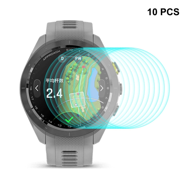 Compatible with Garmin Approach S70 42mm 10pcs ENKAY 0.2mm 9H Tempered Glass Screen Protector Watch Film - Screen Protector by ENKAY | Online Shopping South Africa | PMC TechLife | Buy Now Pay Later Mobicred