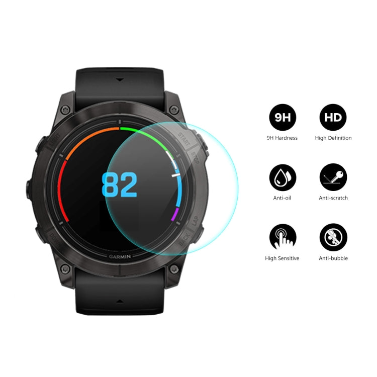 Compatible with Garmin Epix Pro Gen 2 51mm 10pcs ENKAY 0.2mm 9H Tempered Glass Screen Protector Watch Film - Screen Protector by ENKAY | Online Shopping South Africa | PMC TechLife | Buy Now Pay Later Mobicred