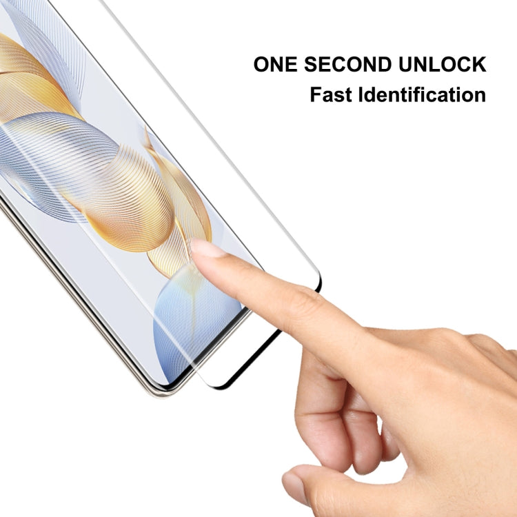 For Honor 90 5pcs ENKAY Hat-Prince Hot Bending Full Coverage Side Glue Tempered Glass Film - Honor Tempered Glass by ENKAY | Online Shopping South Africa | PMC TechLife | Buy Now Pay Later Mobicred