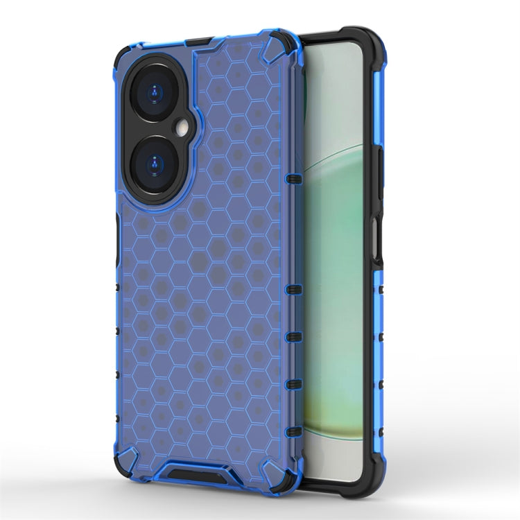 For Huawei Enjoy 60 Pro / nova 11i Shockproof Honeycomb Phone Case(Blue) - free shipping - PMC TechLife - Order now!
