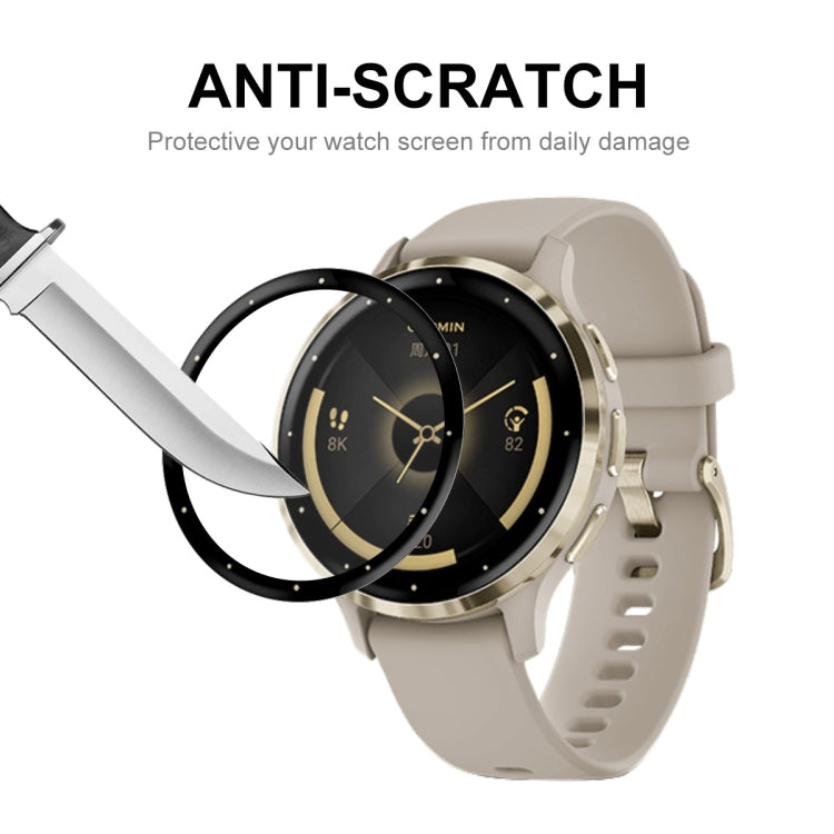 Compatible with Garmin Venu 3S ENKAY 3D Full Coverage Soft PC Edge + PMMA HD Screen Protector Film - free shipping - PMC TechLife - Order now!