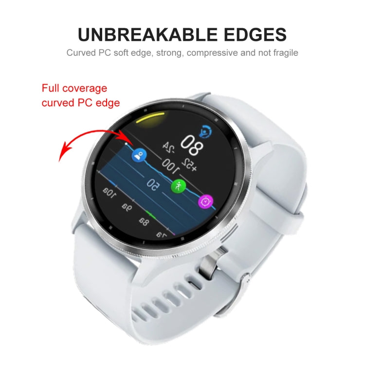 Compatible with Garmin Venu 3 2pcs ENKAY 3D Full Coverage Soft PC Edge + PMMA HD Screen Protector Film - Screen Protector by ENKAY | Online Shopping South Africa | PMC TechLife | Buy Now Pay Later Mobicred