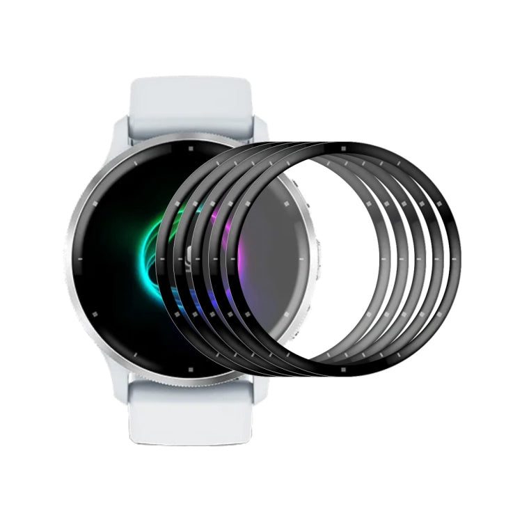 Compatible with Garmin Venu 3 5pcs ENKAY 3D Full Coverage Soft PC Edge + PMMA HD Screen Protector Film - Screen Protector by ENKAY | Online Shopping South Africa | PMC TechLife | Buy Now Pay Later Mobicred