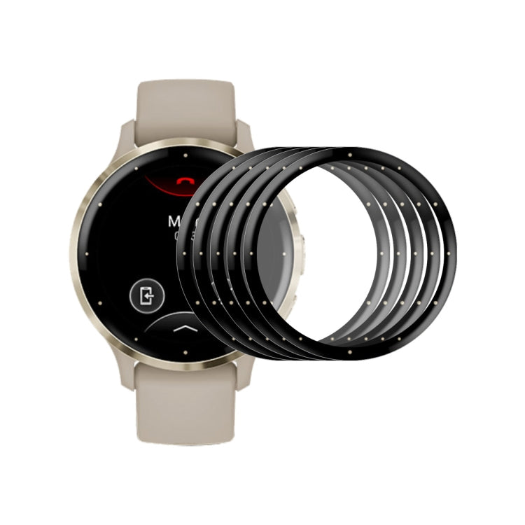 Compatible with Garmin Venu 3S 5pcs ENKAY 3D Full Coverage Soft PC Edge + PMMA HD Screen Protector Film - free shipping - PMC TechLife - Order now!