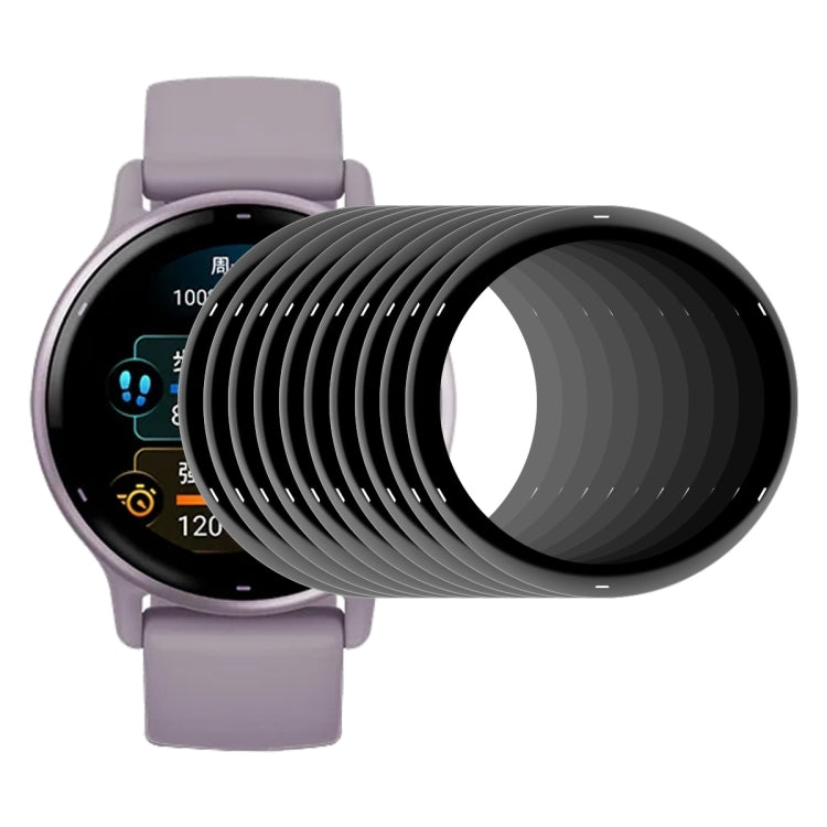 Compatible with Garmin Active 5 10pcs ENKAY 3D Full Coverage Soft PC Edge + PMMA HD Screen Protector Film - Screen Protector by ENKAY | Online Shopping South Africa | PMC TechLife | Buy Now Pay Later Mobicred