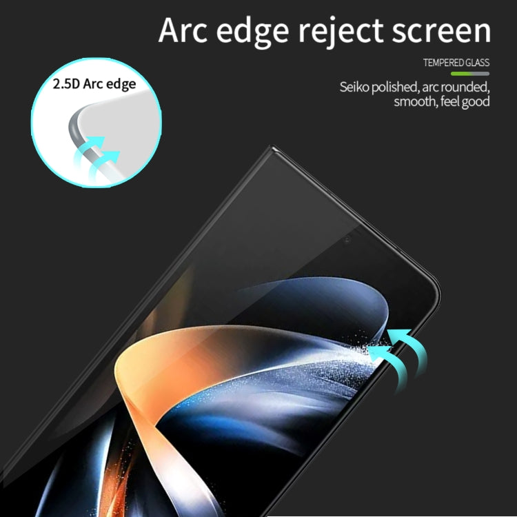 For Samsung Galaxy Z Fold5 PINWUYO 9H 2.5D Full Screen Tempered Glass Film(Black) - free shipping - PMC TechLife - Order now!