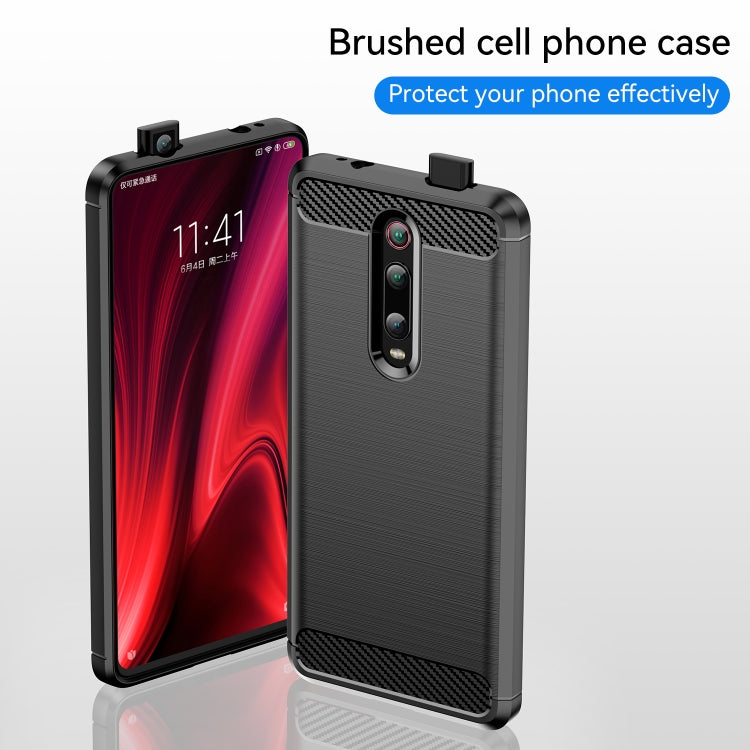 For Xiaomi Redmi K20 / K20 Pro / Mi 9T / 9T Pro Brushed Texture Carbon Fiber TPU Case - free shipping - PMC TechLife - Order now!