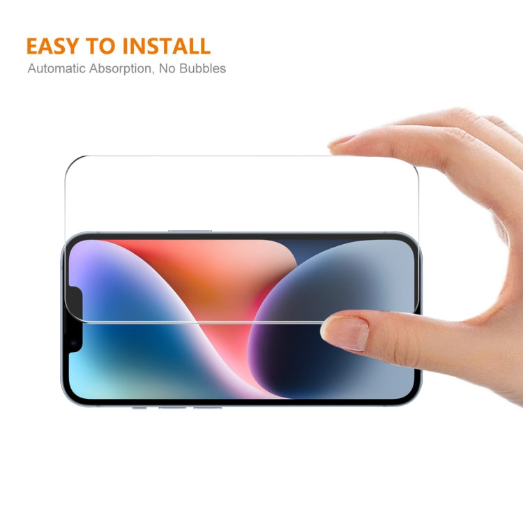 For iPhone 15 10pcs ENKAY 0.26mm 9H 2.5D High Aluminum-silicon Tempered Glass Film - iPhone 15 Tempered Glass by ENKAY | Online Shopping South Africa | PMC TechLife | Buy Now Pay Later Mobicred