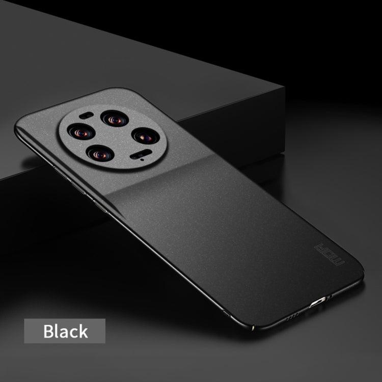For Xiaomi 13 Ultra MOFI Fandun Series Frosted PC Ultra-thin All-inclusive Phone Case(Black) - free shipping - PMC TechLife - Order now!
