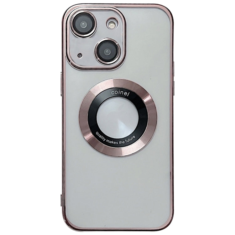 For iPhone 14 Electroplating Magsafe TPU Phone Case(Rose) - free shipping - PMC TechLife - Order now!