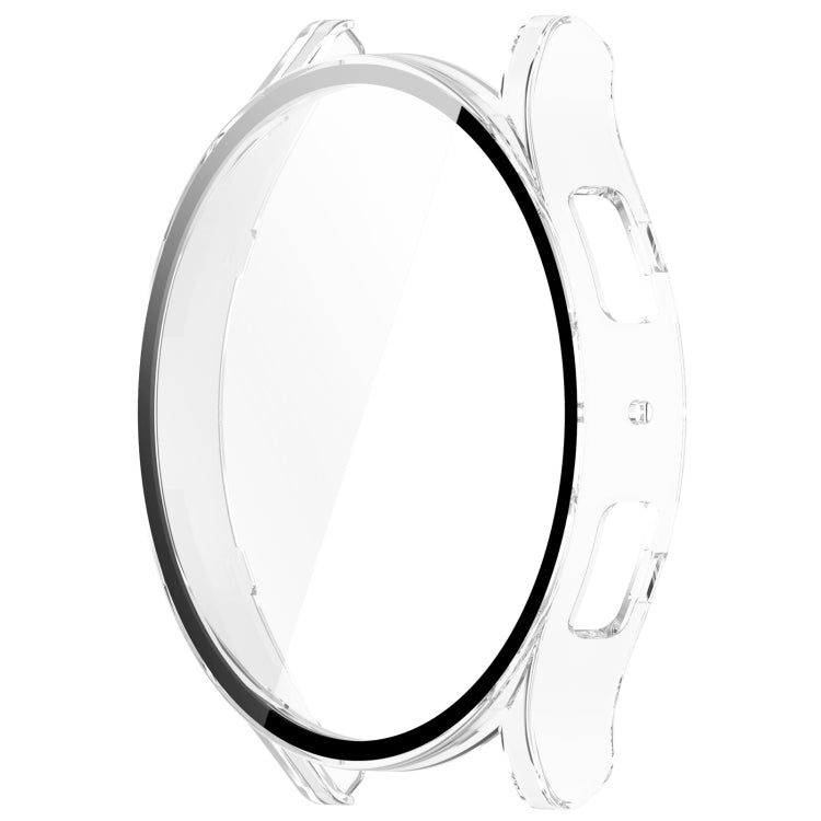 For Samsung Galaxy Watch6 40mm PC + Tempered Film Integrated Watch Protective Case(Transparent) - free shipping - PMC TechLife - Order now!