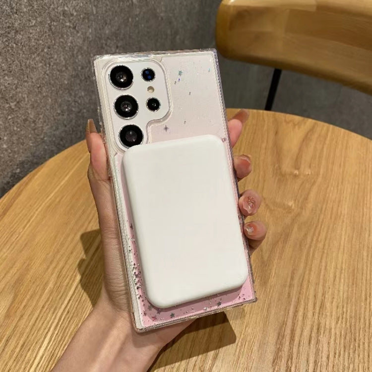 For Samsung Galaxy S23+ 5G Magsafe Glitter TPU Phone Protective Case(Pink) - Galaxy S23+ 5G Cases by PMC TechLife | Online Shopping South Africa | PMC TechLife