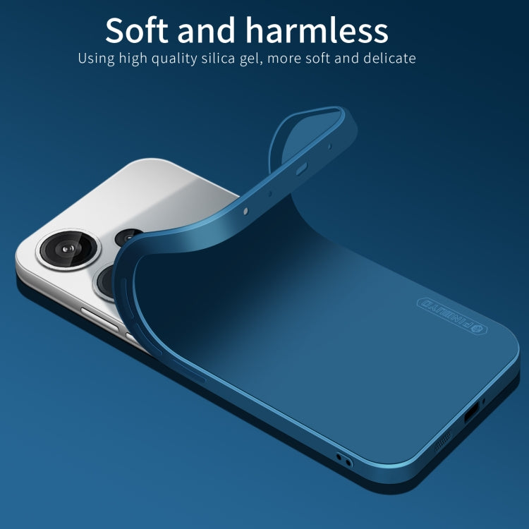 For Xiaomi Redmi Note 13 Pro+ PINWUYO Sense Series Liquid Silicone TPU Phone Case(Blue) - free shipping - PMC TechLife - Order now!