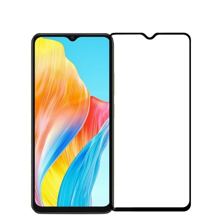 For OPPO A38 PINWUYO 9H 2.5D Full Screen Tempered Glass Film(Black) - free shipping - PMC TechLife - Order now!