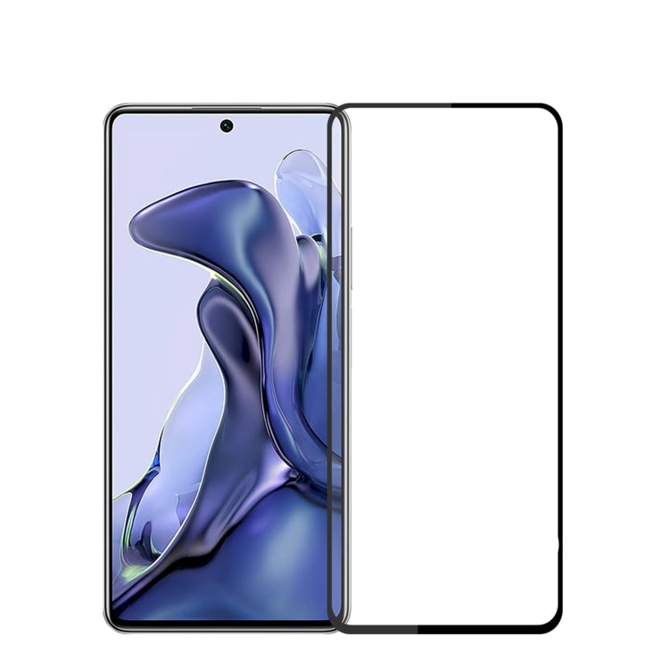 For OPPO A79 / A2 2023 PINWUYO 9H 2.5D Full Screen Tempered Glass Film(Black) - OPPO Tempered Glass by PINWUYO | Online Shopping South Africa | PMC TechLife | Buy Now Pay Later Mobicred