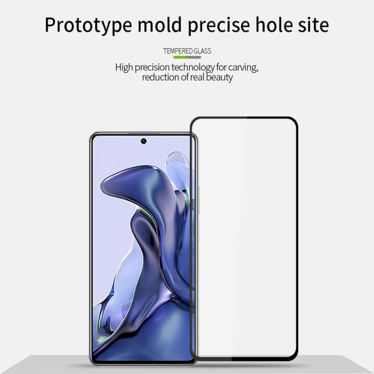 For OPPO A79 / A2 2023 PINWUYO 9H 2.5D Full Screen Tempered Glass Film(Black) - OPPO Tempered Glass by PINWUYO | Online Shopping South Africa | PMC TechLife | Buy Now Pay Later Mobicred