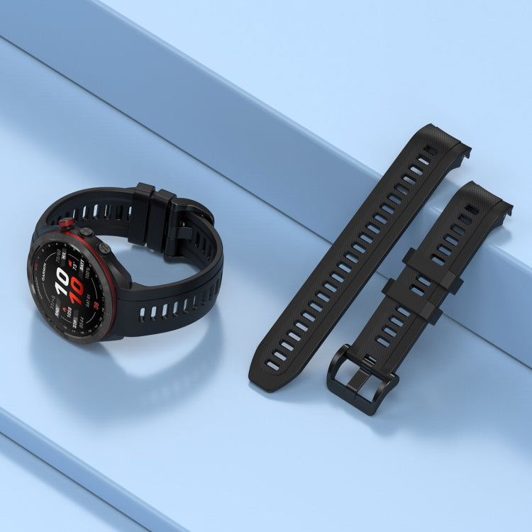 For Garmin Approach S70 47mm 22mm Sports Silicone Watch Band(Grey) - free shipping - PMC TechLife - Order now!