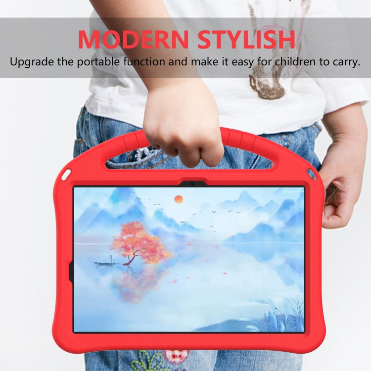 For Samsung Galaxy Tab S9 EVA Shockproof Tablet Case with Holder(Red) - Galaxy Tab S9 Cases by PMC TechLife | Online Shopping South Africa | PMC TechLife | Buy Now Pay Later Mobicred