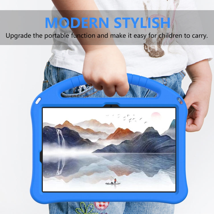 For Samsung Galaxy Tab S7 T870 EVA Shockproof Tablet Case with Holder(Blue) - Galaxy Tab S7 by PMC TechLife | Online Shopping South Africa | PMC TechLife | Buy Now Pay Later Mobicred