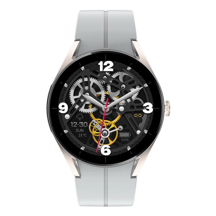 KS05 1.32 inch IP67 Waterproof Color Screen Smart Watch,Support Blood Oxygen / Blood Glucose / Blood Lipid Monitoring(Gold Gray) - free shipping - PMC TechLife - Order now!