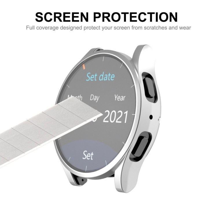 For Samsung Galaxy Watch6 40mm ENKAY Hat-Prince Full Coverage Electroplated Soft TPU Case with Screen Protection(Gold) - Watch Cases by ENKAY | Online Shopping South Africa | PMC TechLife