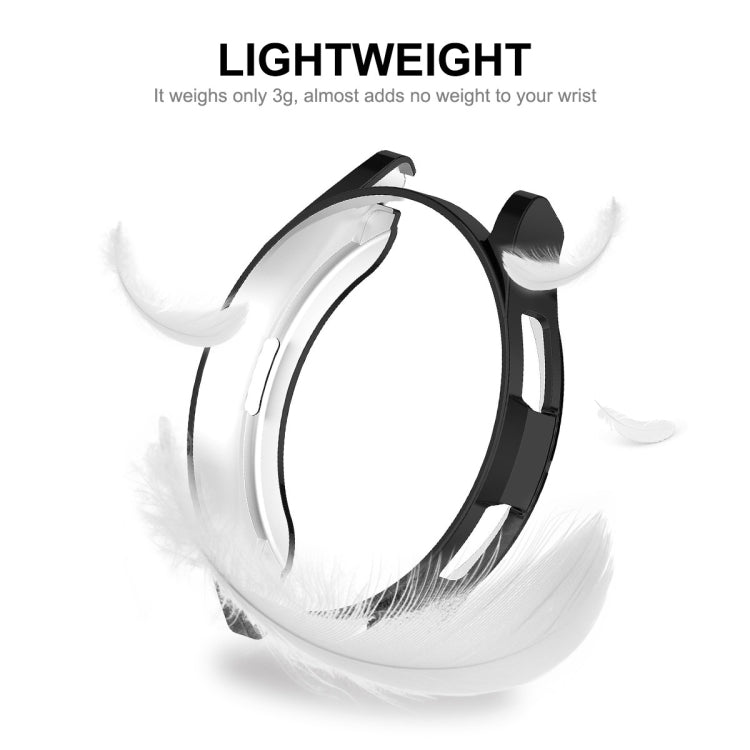 For Samsung Galaxy Watch6 Classic 47mm ENKAY Hat-Prince Electroplated Soft TPU Case + 0.2mm 9H Glass Screen Protector(Pink) - free shipping - PMC TechLife - Order now!